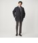 GLR CLOTH フラノ無地 アジャスター NP スラックス -ストレッチ-
