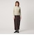 ＜Steven Alan＞ベロア ロングスリーブ プルオーバー