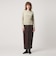 ＜Steven Alan＞ベロア ロングスリーブ プルオーバー