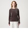 ＜Steven Alan＞ベロア ロングスリーブ プルオーバー