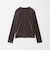 ＜Steven Alan＞ベロア ロングスリーブ プルオーバー