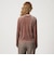 ＜Steven Alan＞ベロア ロングスリーブ プルオーバー