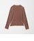 ＜Steven Alan＞ベロア ロングスリーブ プルオーバー