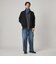 ＜Steven Alan＞ ブラッシュド CTN/PE ドライバーズ ニット ブルゾン