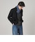 ＜Steven Alan＞ ブラッシュド CTN/PE ドライバーズ ニット ブルゾン