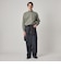 ＜Steven Alan＞ ブラッシュド CTN/PE ドライバーズ ニット ブルゾン