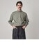 ＜Steven Alan＞ ブラッシュド CTN/PE ドライバーズ ニット ブルゾン