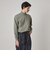 ＜Steven Alan＞ ブラッシュド CTN/PE ドライバーズ ニット ブルゾン