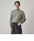 ＜Steven Alan＞ ブラッシュド CTN/PE ドライバーズ ニット ブルゾン