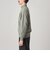 ＜Steven Alan＞ ブラッシュド CTN/PE ドライバーズ ニット ブルゾン