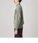 ＜Steven Alan＞ ブラッシュド CTN/PE ドライバーズ ニット ブルゾン