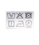 裏起毛ヘリンボーン タックワイドパンツ ウォッシャブル