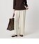 2タック ワイドパンツ WHITE ‐ウォッシャブル‐