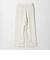 2タック ワイドパンツ WHITE ‐ウォッシャブル‐