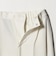 2タック ワイドパンツ WHITE ‐ウォッシャブル‐
