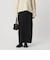 【Wardrobe DAILY MINIMAL】ポリエステルコットン リブニットタイトスカート ウォッシャブル