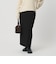 【Wardrobe DAILY MINIMAL】ポリエステルコットン リブニットタイトスカート ウォッシャブル