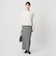 【Wardrobe DAILY MINIMAL】ポリエステルコットン リブニットタイトスカート ウォッシャブル
