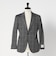 GLR CLOTH フラノ柄 2B RG ジャケット -ストレッチ-