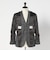 GLR CLOTH フラノ柄 2B RG ジャケット -ストレッチ-