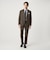 GLR CLOTH フラノ柄 2B RG ジャケット -ストレッチ-