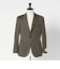 GLR CLOTH フラノ柄 2B RG ジャケット -ストレッチ-
