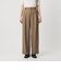 ウールブレンド ツイルバックゴムパンツ 2 ウォッシャブル