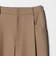 ウールブレンド ツイルバックゴムパンツ 2 ウォッシャブル