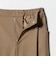 ウールブレンド ツイルバックゴムパンツ 2 ウォッシャブル
