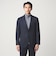 GLR CLOTH フラノ無地 2B RG ジャケット -ストレッチ-