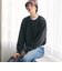 【Wardrobe DAILY MINIMAL】ドロスト ドッキングニットプルオーバー ウォッシャブル