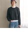 【Wardrobe DAILY MINIMAL】ドロスト ドッキングニットプルオーバー ウォッシャブル