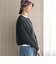 【Wardrobe DAILY MINIMAL】ドロスト ドッキングニットプルオーバー ウォッシャブル