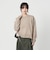 【Wardrobe DAILY MINIMAL】ドロスト ドッキングニットプルオーバー ウォッシャブル
