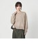【Wardrobe DAILY MINIMAL】ドロスト ドッキングニットプルオーバー ウォッシャブル