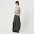【Wardrobe DAILY MINIMAL】ドロスト ドッキングニットプルオーバー ウォッシャブル