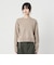 【Wardrobe DAILY MINIMAL】ドロスト ドッキングニットプルオーバー ウォッシャブル