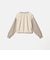 【Wardrobe DAILY MINIMAL】ドロスト ドッキングニットプルオーバー ウォッシャブル
