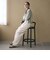 【Wardrobe DAILY MINIMAL】ドロスト ドッキングニットプルオーバー ウォッシャブル