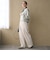 【Wardrobe DAILY MINIMAL】ドロスト ドッキングニットプルオーバー ウォッシャブル