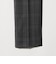 GLR CLOTH フラノ柄 アジャスター スラックス -ストレッチ-