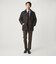 GLR CLOTH フラノ柄 アジャスター スラックス -ストレッチ-