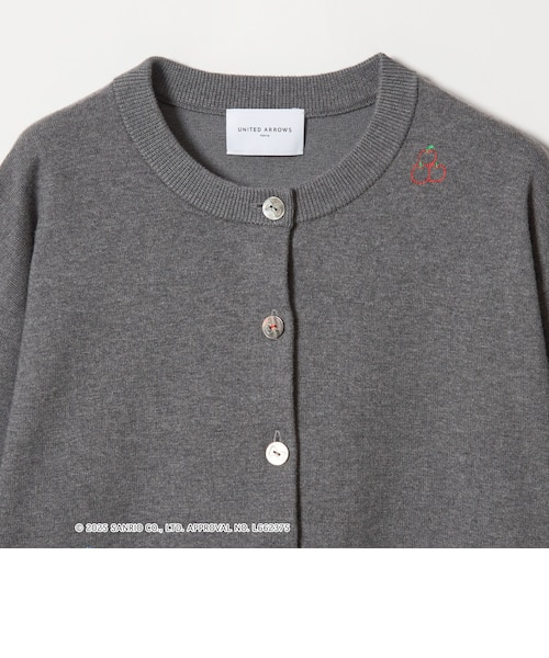 HELLO KITTY × UNITED ARROWS＞エンブロイダリー カーディガン
