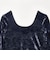 ＜ASTRAET＞ベロア/レース Uネックカットソー