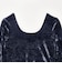 ＜ASTRAET＞ベロア/レース Uネックカットソー