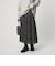 シャイニー プリーツ スカート