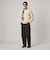 ＜Steven Alan＞ T/C 9G アゼ ハーフジップ ドライバーズ ニット