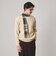 ＜Steven Alan＞ T/C 9G アゼ ハーフジップ ドライバーズ ニット