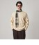 ＜Steven Alan＞ T/C 9G アゼ ハーフジップ ドライバーズ ニット