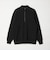 ＜Steven Alan＞ T/C 9G アゼ ハーフジップ ドライバーズ ニット